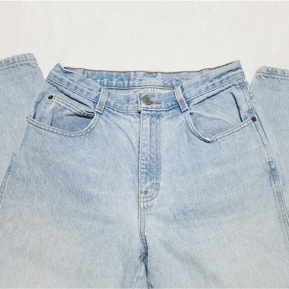VINTAGE Gitano Light Wash High Rise Tapered Jeans - Picture 6 of 14